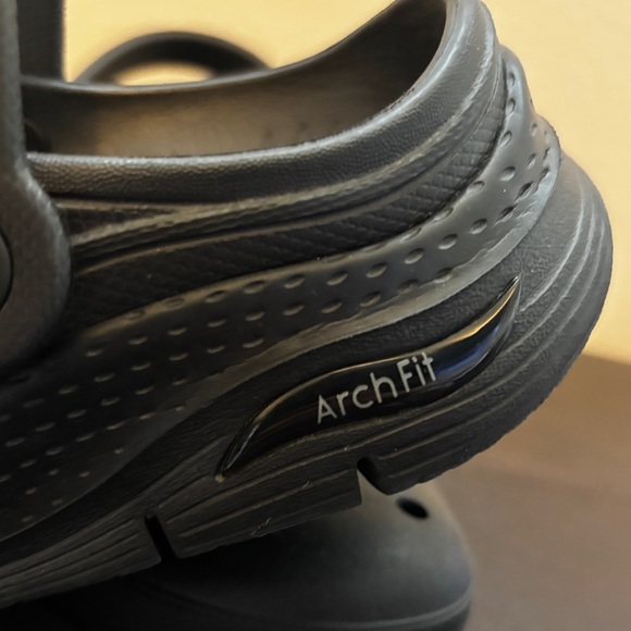 Sketchers Arch Fit Black Clogs Women’s 6 - Picture 6 of 11